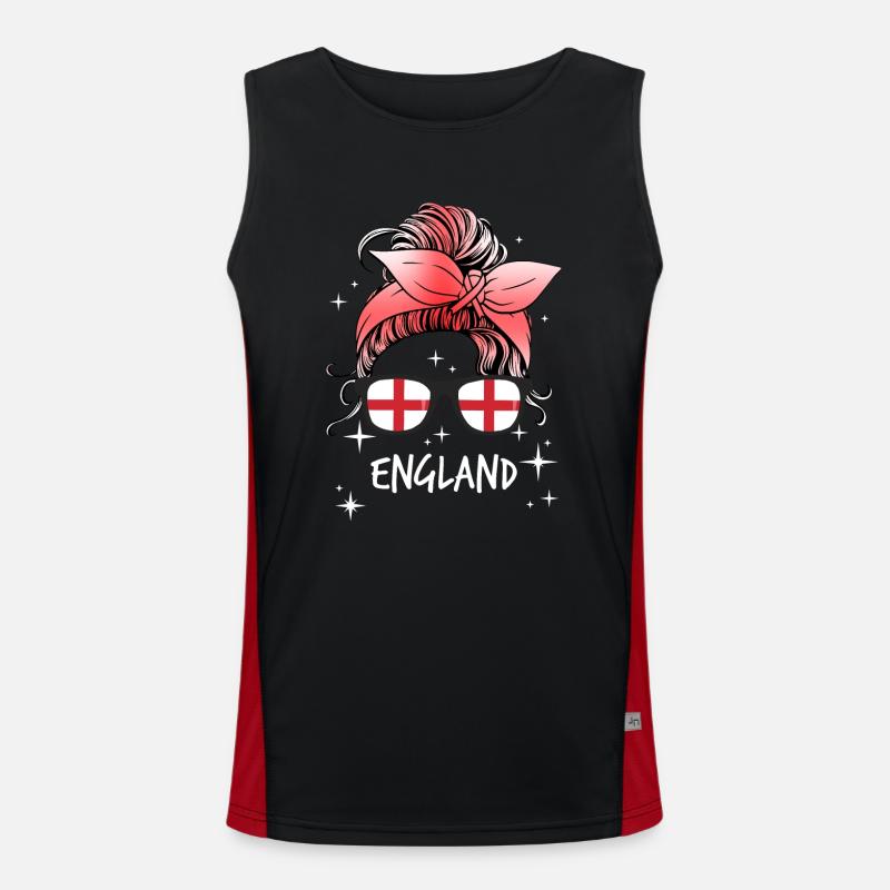 England Funktionelles Kontrast-Tank Top für Männer 