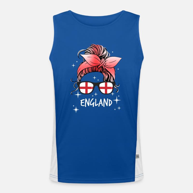 Angleterre Débardeur respirant contrasté Homme 