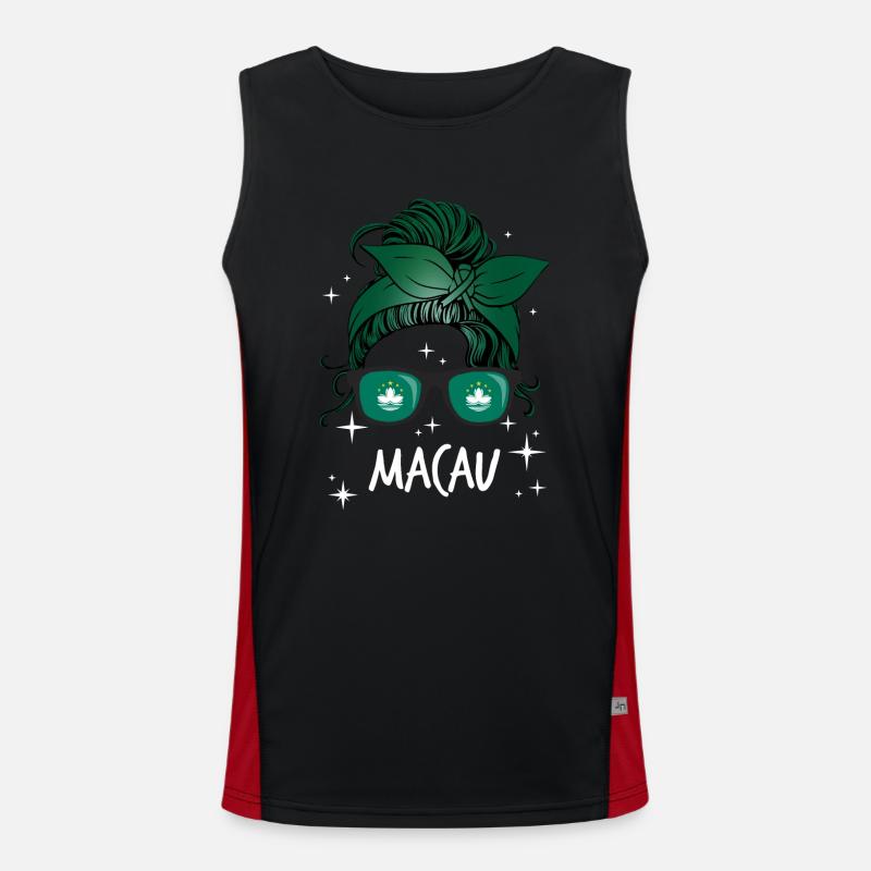 Macao Débardeur respirant contrasté Homme 
