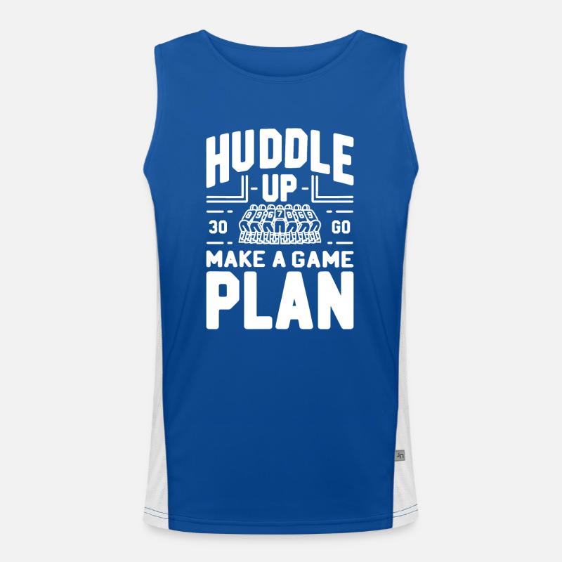 Machen Sie einen Plan Funktionelles Kontrast-Tank Top für Männer 