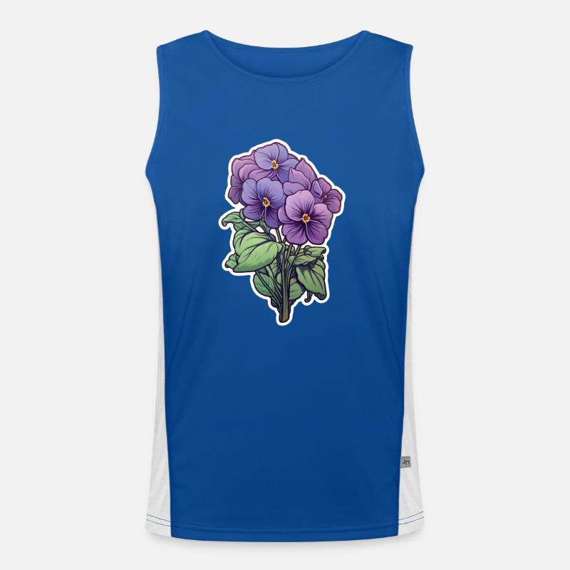 Pensée Débardeur respirant contrasté Homme 