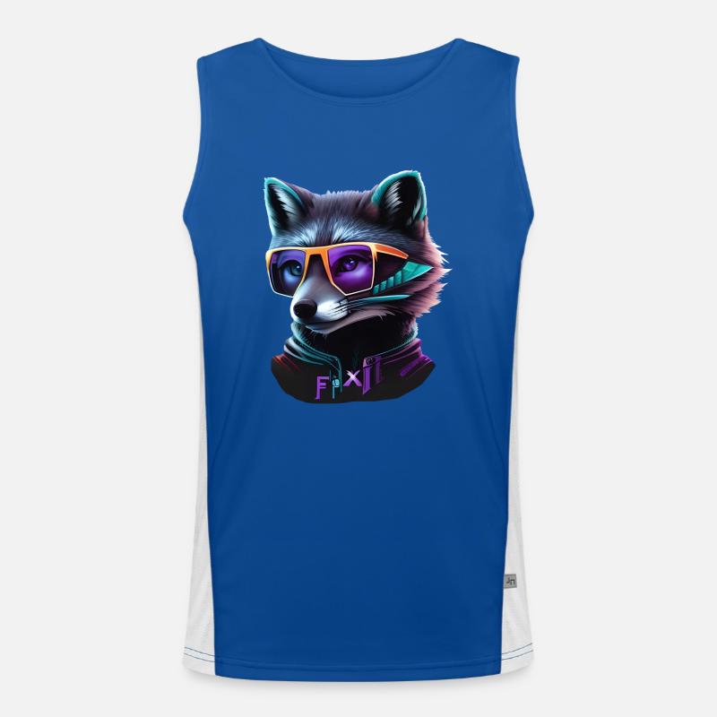 wolf Men's Functional Contrast Tank Top 