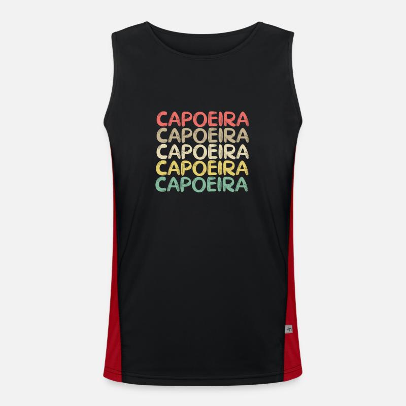 Capoeira Débardeur respirant contrasté Homme 