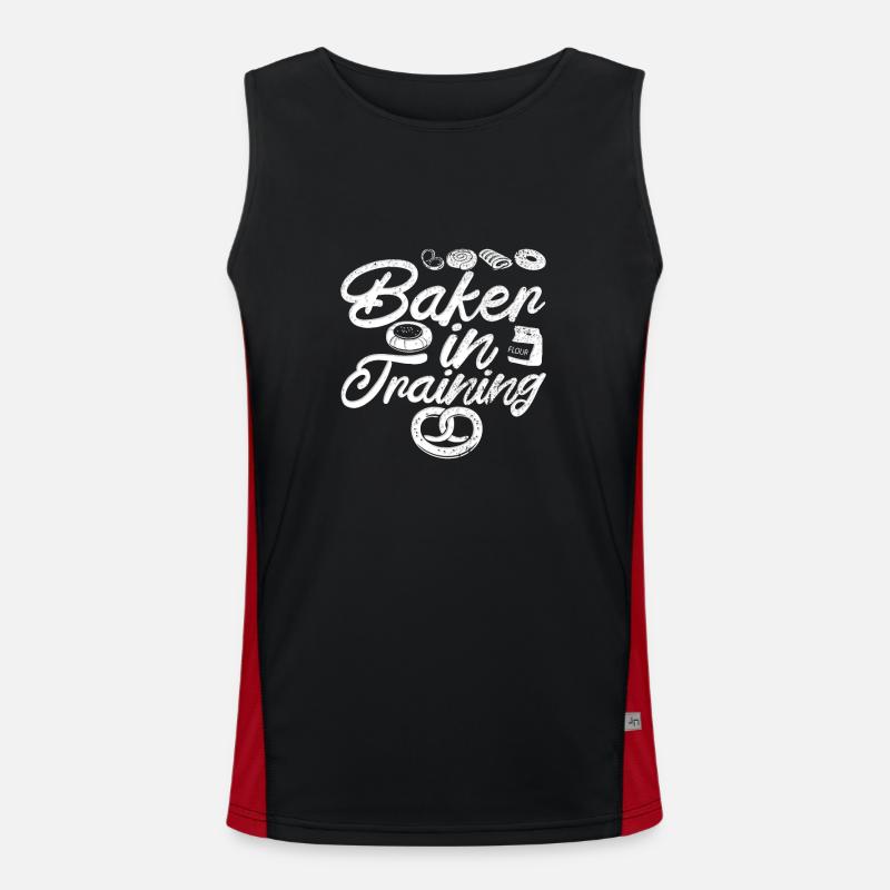 Baker apprentice Men's Functional Contrast Tank Top 