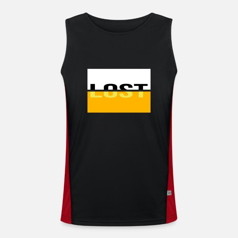 Solves no plan Digga verpeilt und jung Men's Functional Contrast Tank Top 