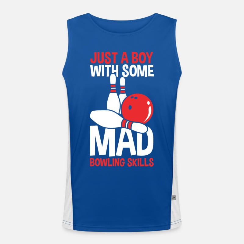Bowler Boy Men's Functional Contrast Tank Top 