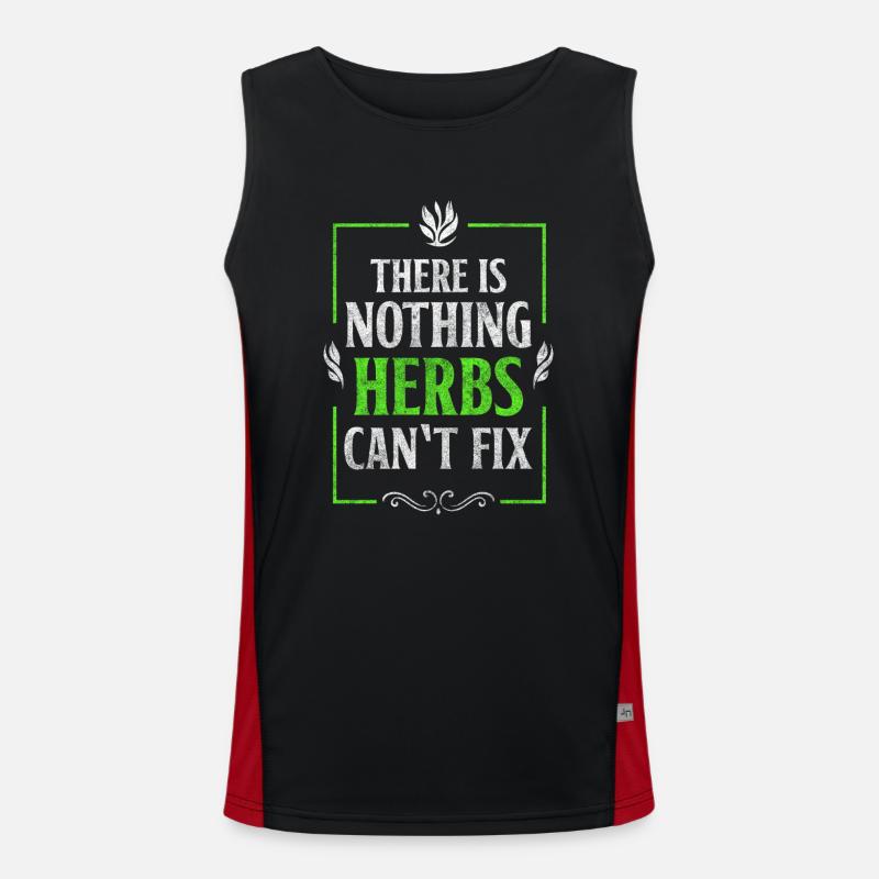 Potion Druid Naturopath Men's Functional Contrast Tank Top 