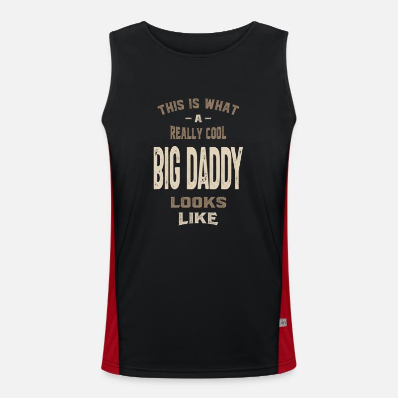 Vraiment cool Big Daddy Débardeur respirant contrasté Homme 