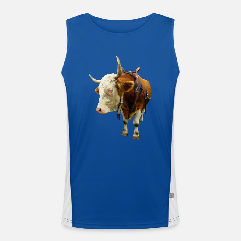 viande de vache vache boeuf d'un animal Débardeur respirant contrasté Homme 