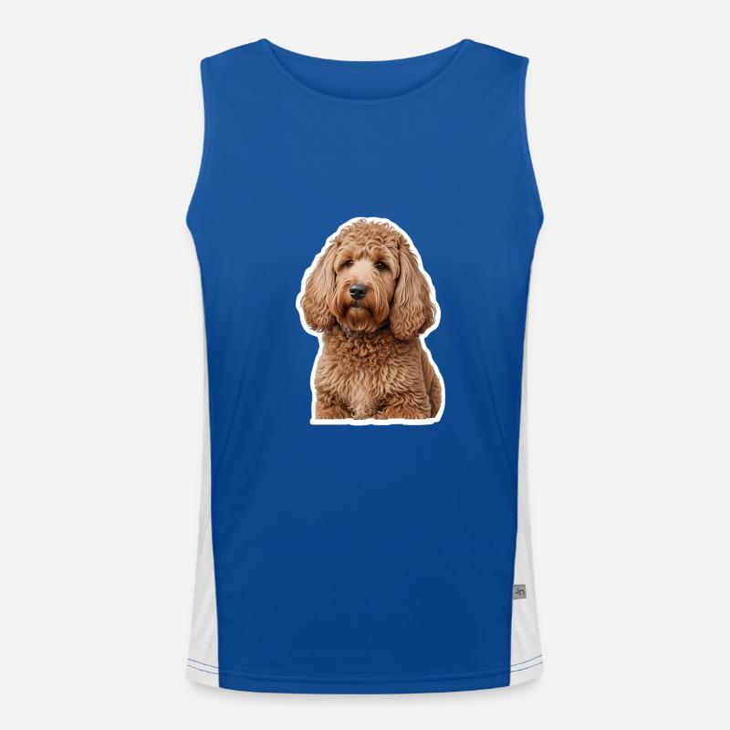 Caniche Débardeur respirant contrasté Homme 