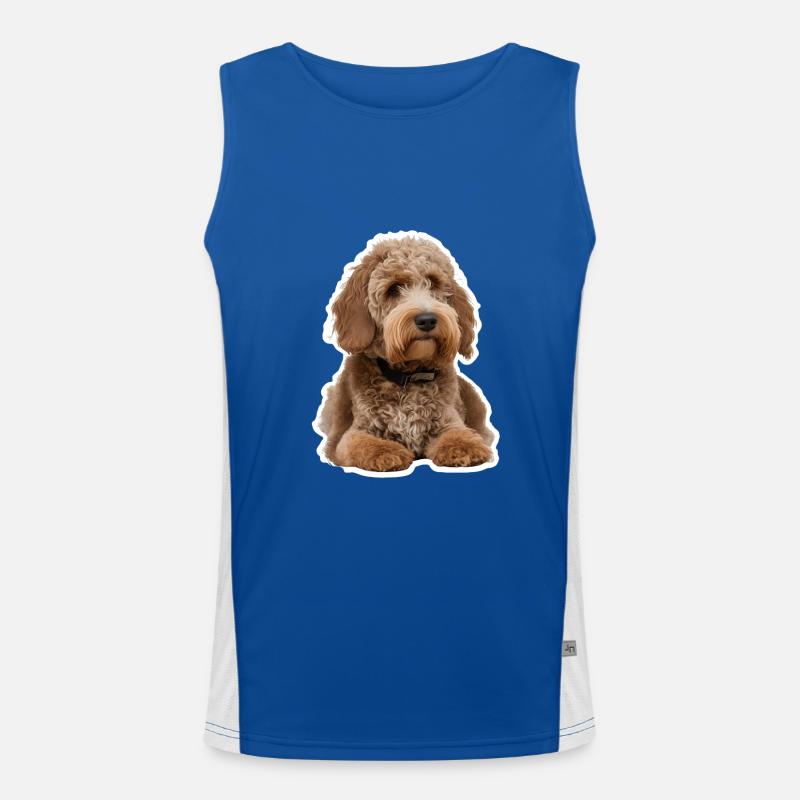 Caniche Débardeur respirant contrasté Homme 