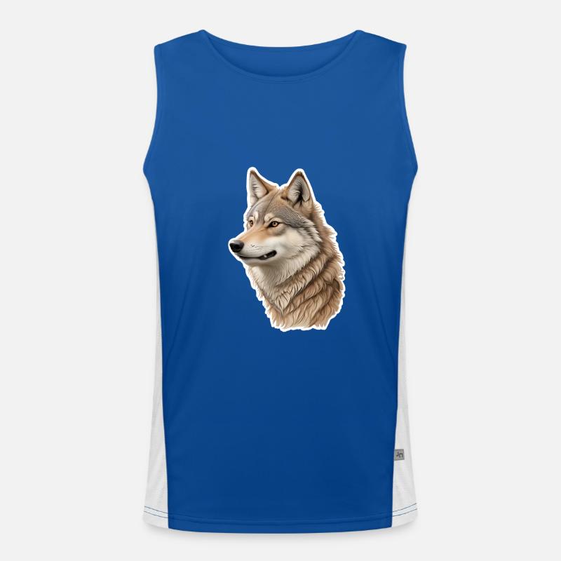 Loup Débardeur respirant contrasté Homme 