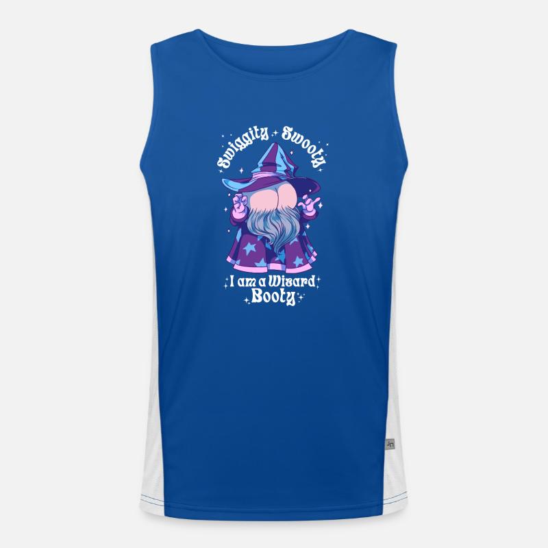 Wizard Booty Butttober Men's Functional Contrast Tank Top 