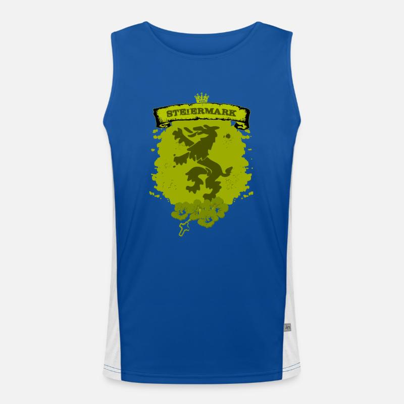 Styria Men's Functional Contrast Tank Top 