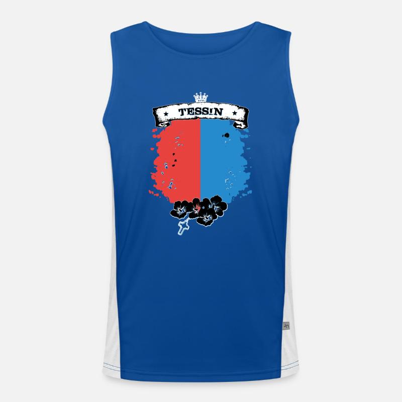 Ticino Men's Functional Contrast Tank Top 