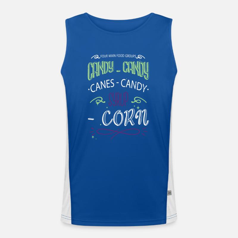 dork couples beards dinosaur fan birthday present Funktionelles Kontrast-Tank Top für Männer 