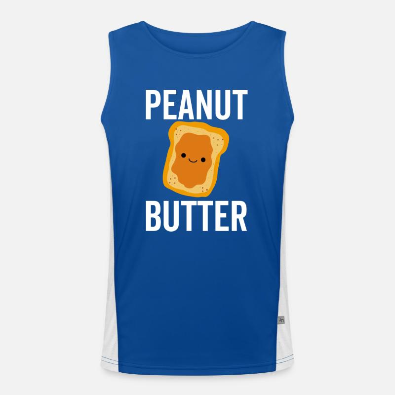 Peanut Butter Men's Functional Contrast Tank Top 