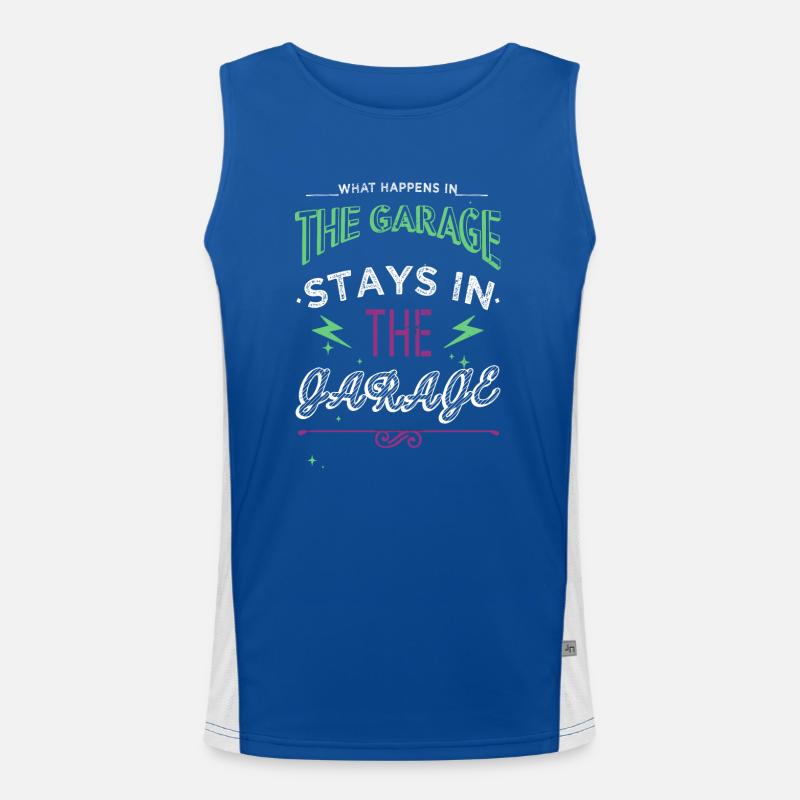 a mechanical engineer tshirts Men's Functional Contrast Tank Top 