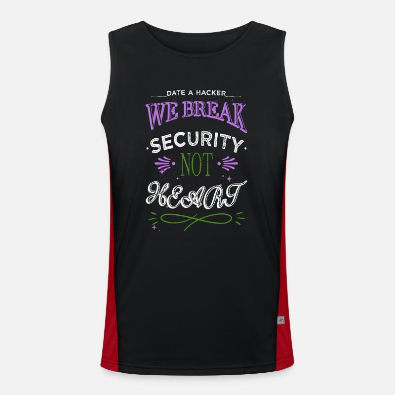 statement lumber apprentice sayings Funktionelles Kontrast-Tank Top für Männer 