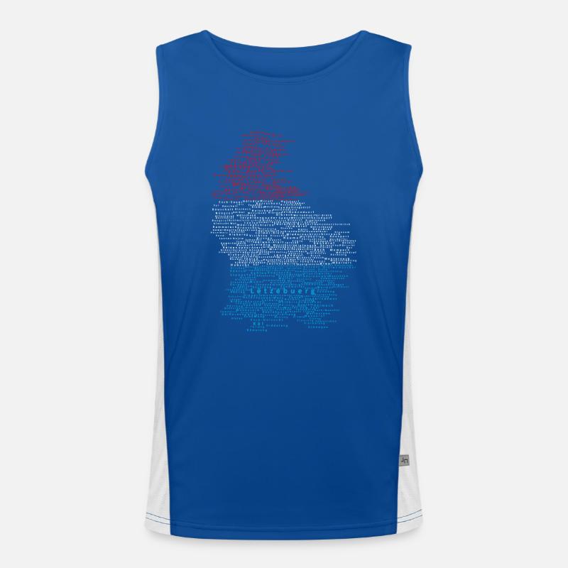 Lux Map Silhouette Débardeur respirant contrasté Homme 