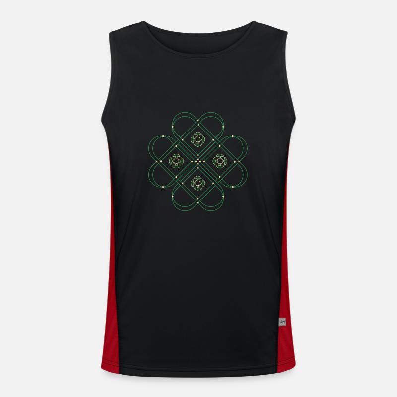 Cloverleaf Men's Functional Contrast Tank Top 