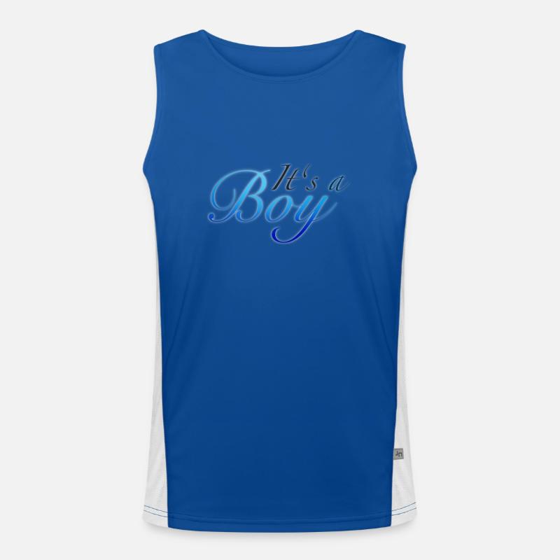 Its a Boy Men's Functional Contrast Tank Top 