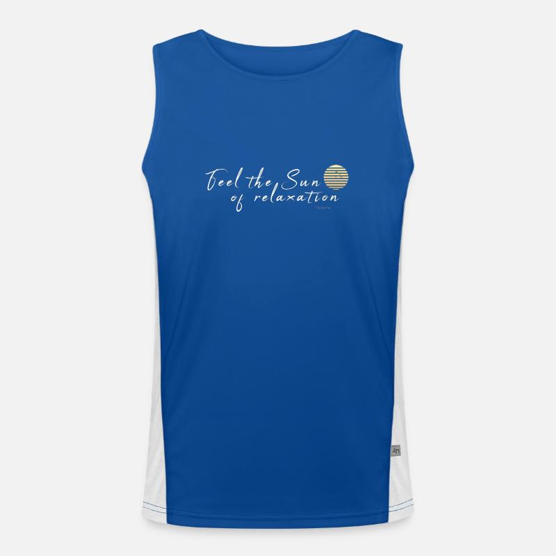 Relaxation Men's Functional Contrast Tank Top 