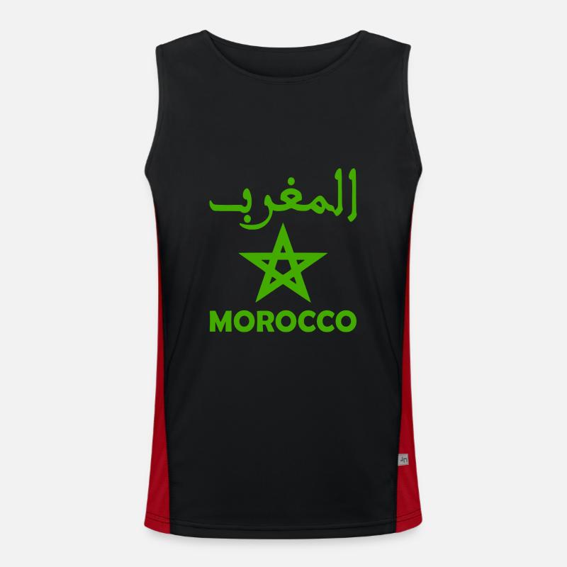 Maroc Débardeur respirant contrasté Homme 