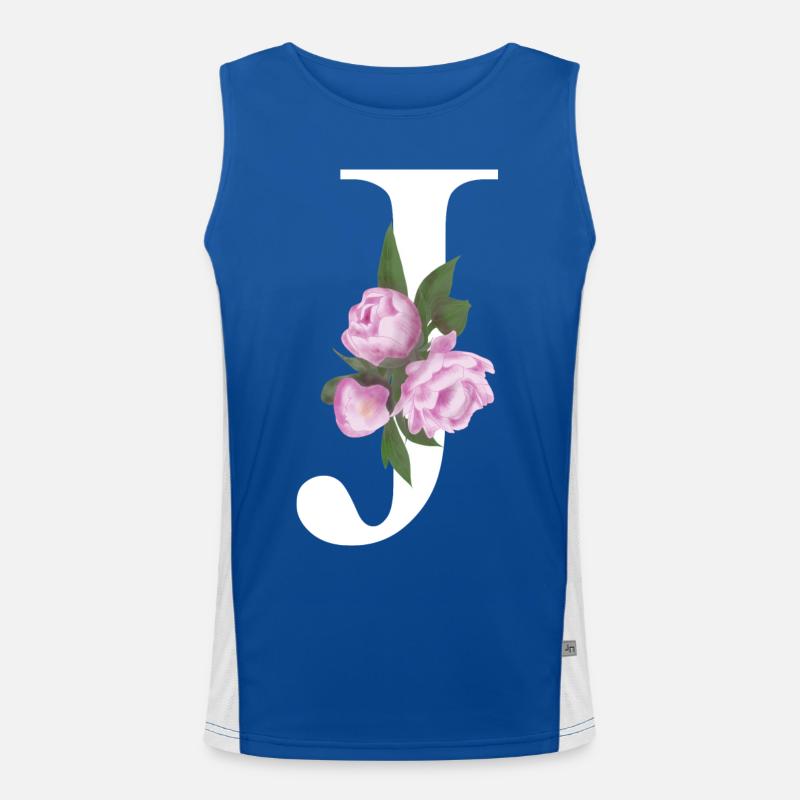 J Funktionelles Kontrast-Tank Top für Männer 