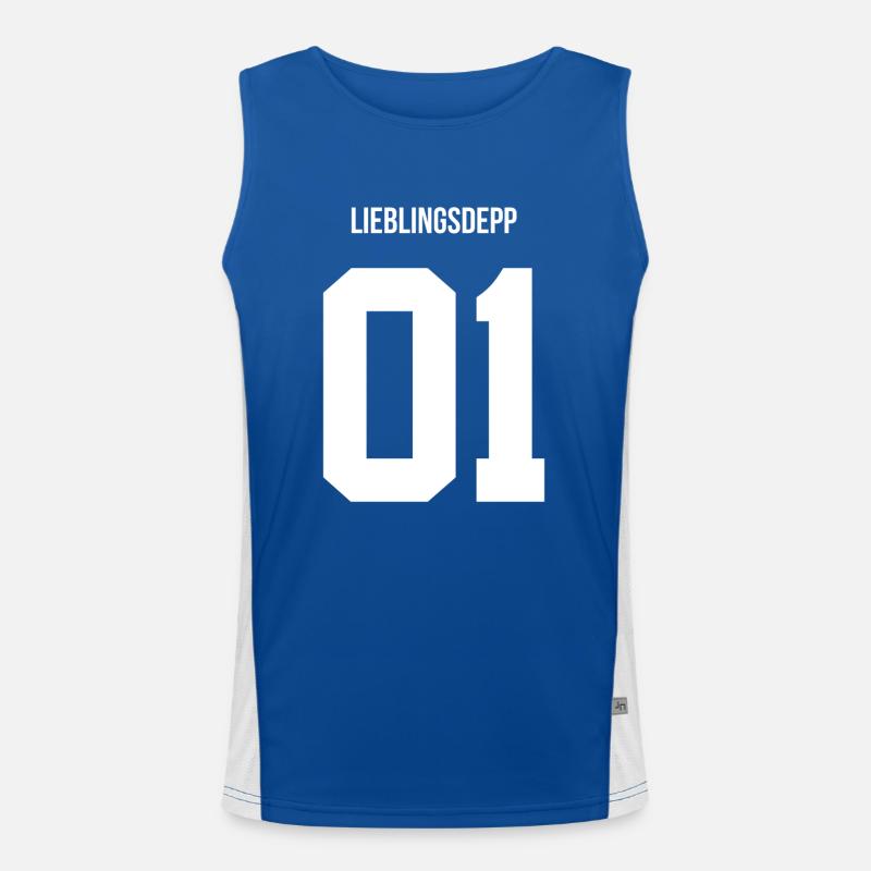 LIEBLINGSDEPP Funktionelles Kontrast-Tank Top für Männer 