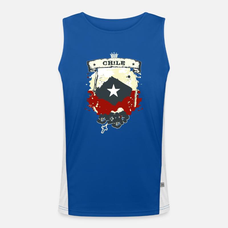 Chile Men's Functional Contrast Tank Top 