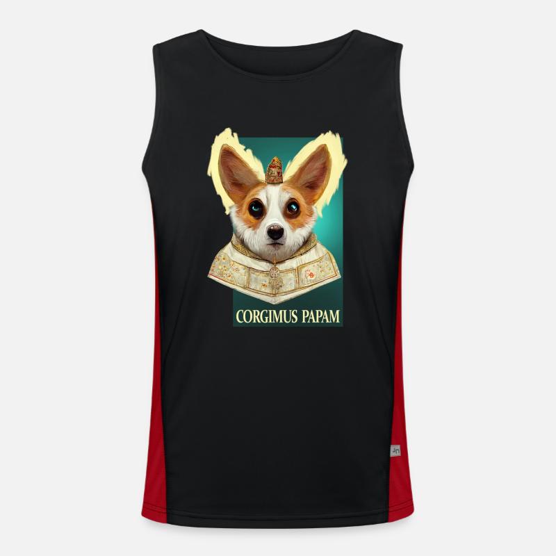 Pape Corgi Débardeur respirant contrasté Homme 