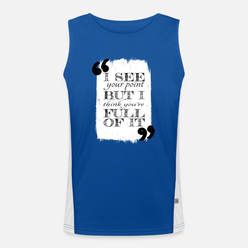 arboriculture carpenter work tshirts Men's Functional Contrast Tank Top 