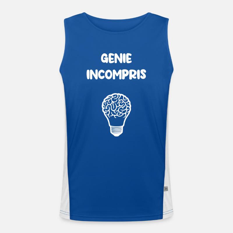 Misunderstood genius Men's Functional Contrast Tank Top 