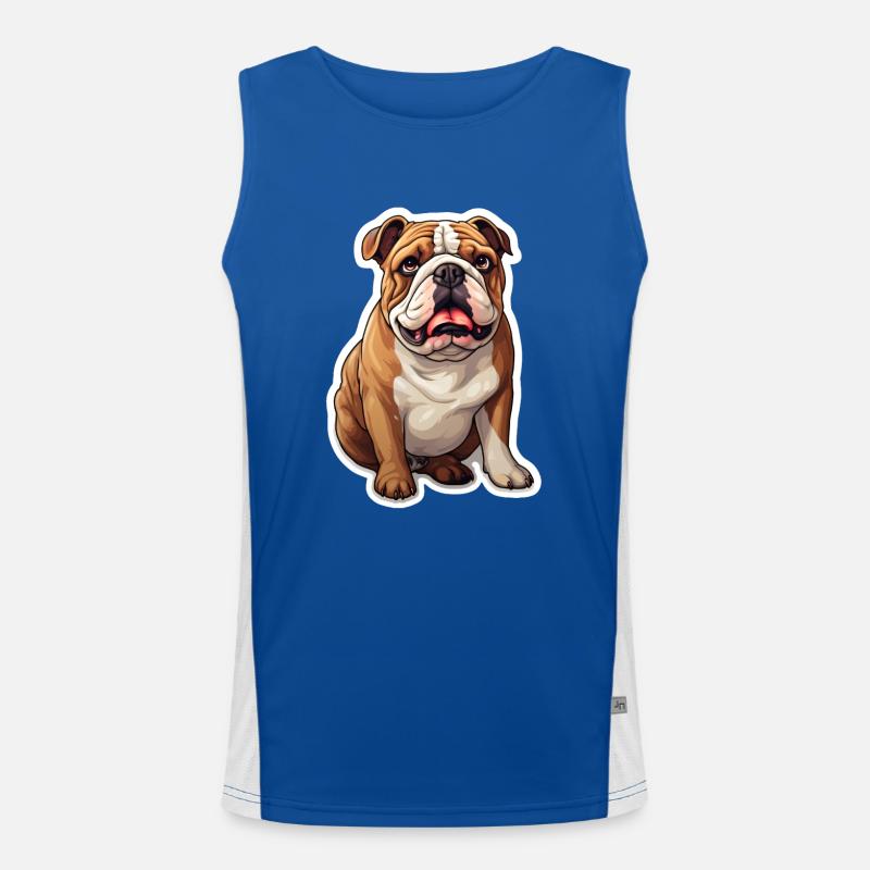 Bouledogue Débardeur respirant contrasté Homme 