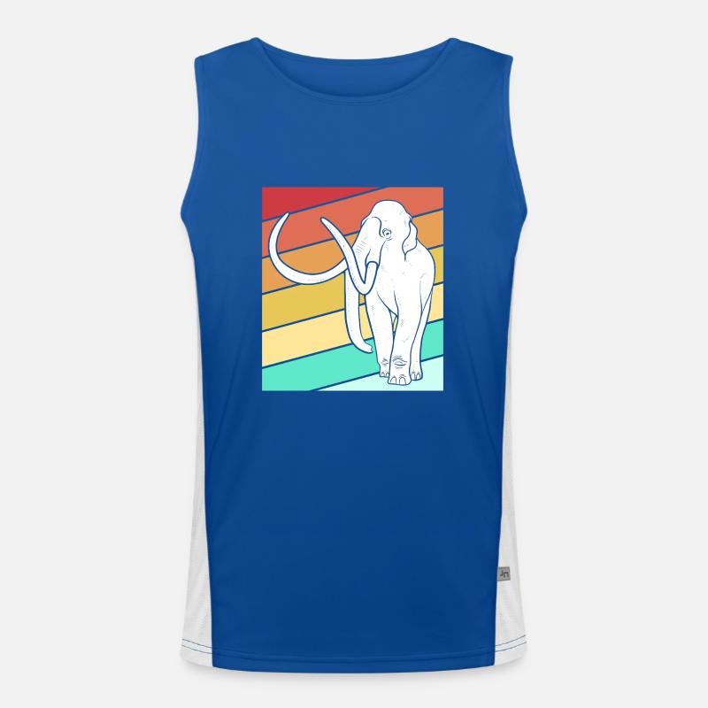 Mammut Funktionelles Kontrast-Tank Top für Männer 