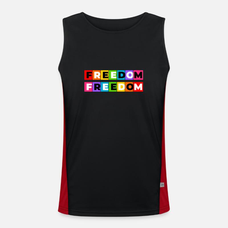 Freedom Men's Functional Contrast Tank Top 