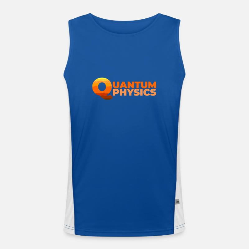 Quantum Physics Men's Functional Contrast Tank Top 