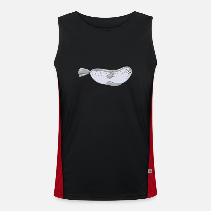 Robbe Funktionelles Kontrast-Tank Top für Männer 