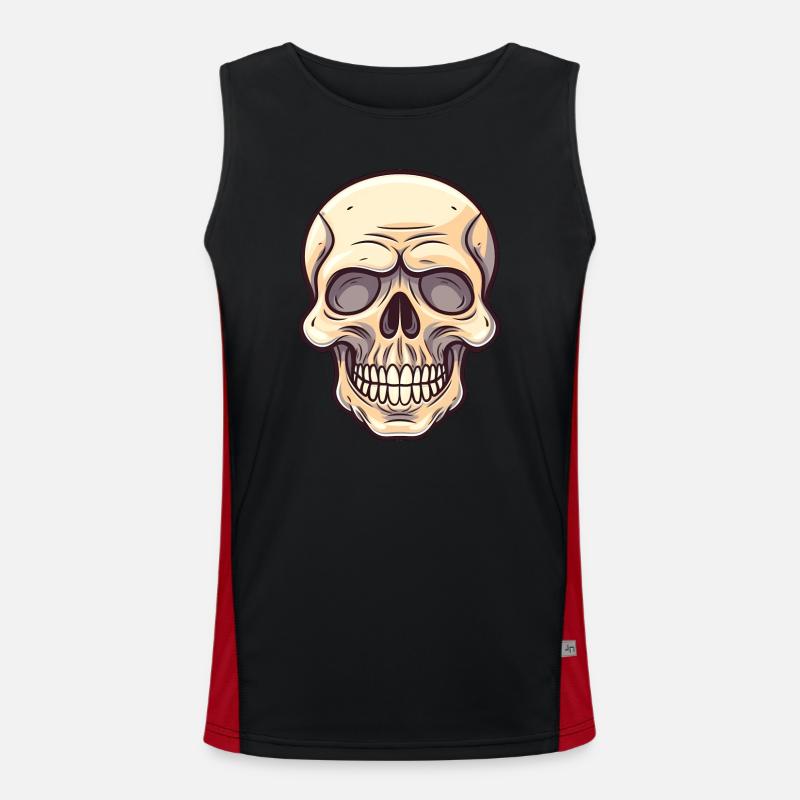 Skull Men's Functional Contrast Tank Top 