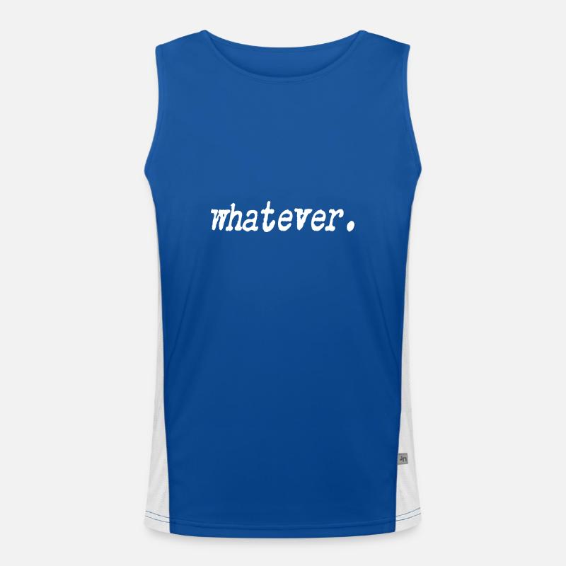 Whatever Men's Functional Contrast Tank Top 