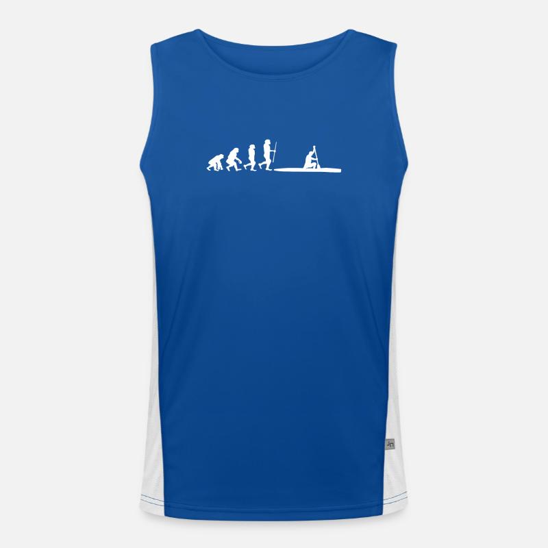 Canadian Evolution Tshirt gift ideas Men's Functional Contrast Tank Top 