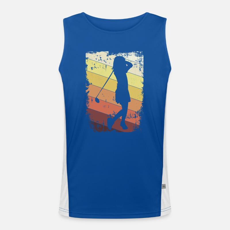 Golfeuse Débardeur respirant contrasté Homme 