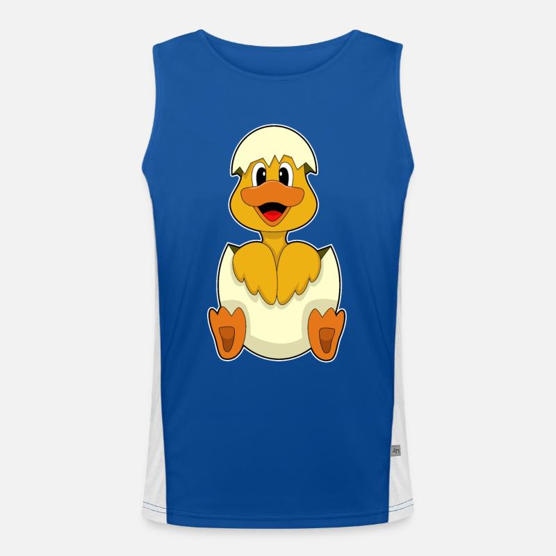 Duck egg Men's Functional Contrast Tank Top 