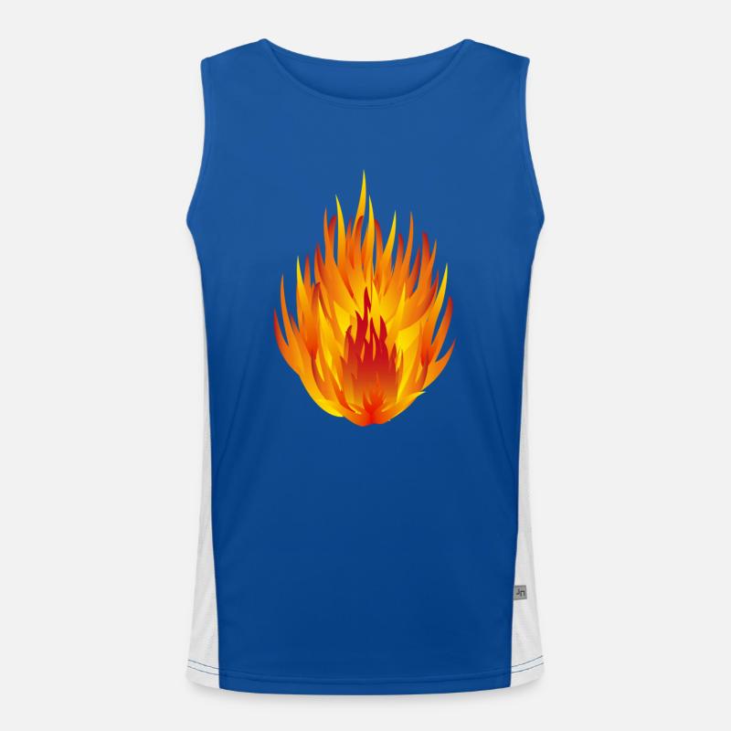 konzentrat Funktionelles Kontrast-Tank Top für Männer 