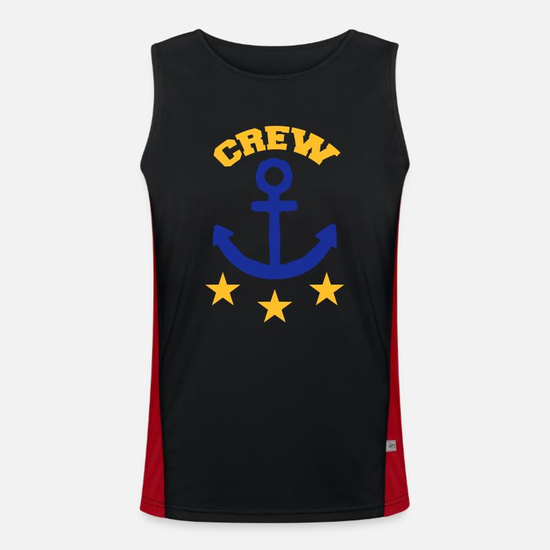 Crew Men's Functional Contrast Tank Top 