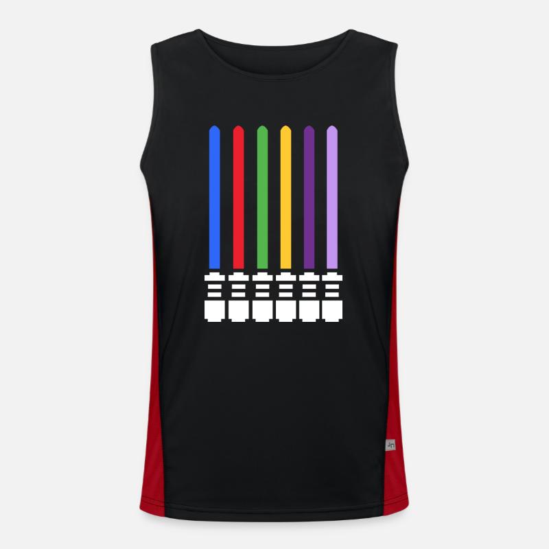 Lightsaber Men's Functional Contrast Tank Top 