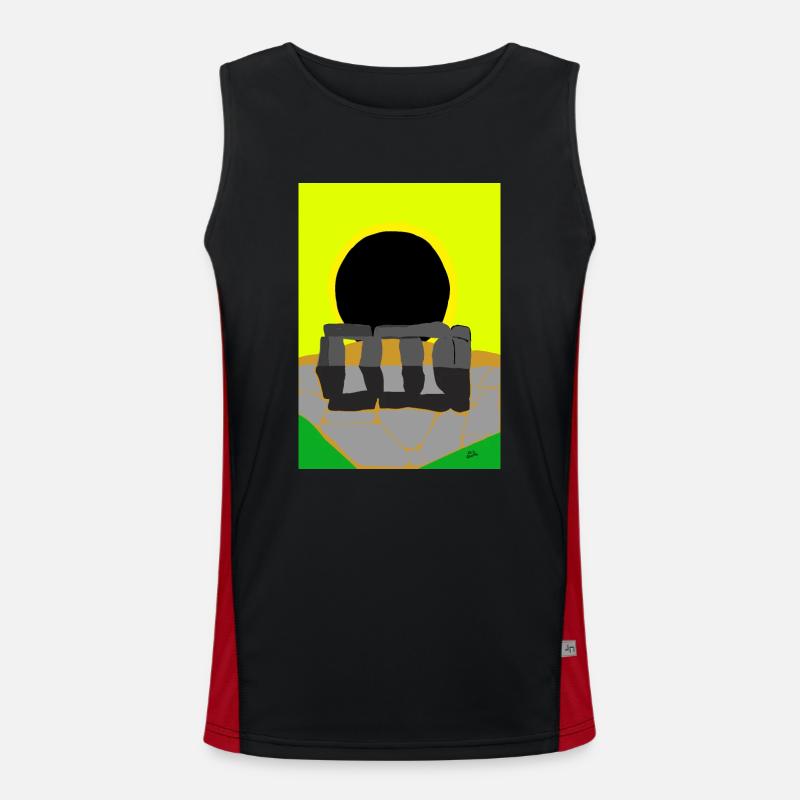Good omen v.Improved. Men's Functional Contrast Tank Top 