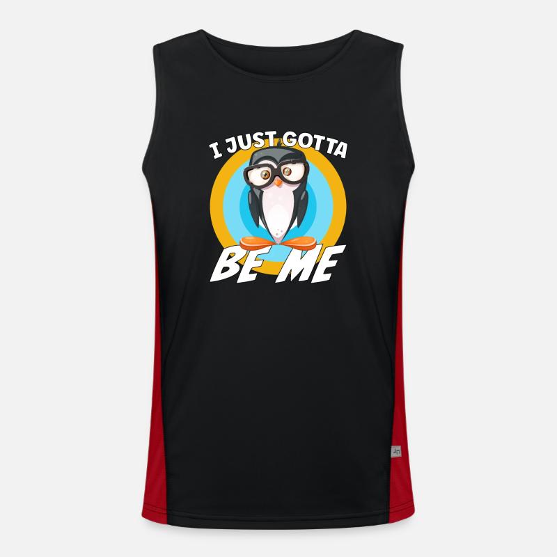 I just gotta be me Penguin Men's Functional Contrast Tank Top 