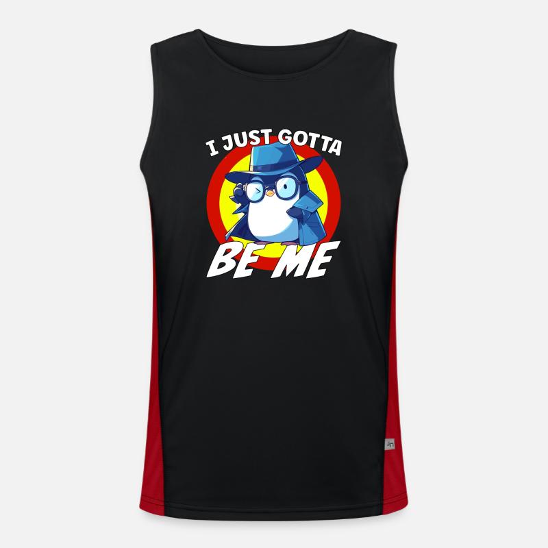 I just gotta be me Penguin Men's Functional Contrast Tank Top 